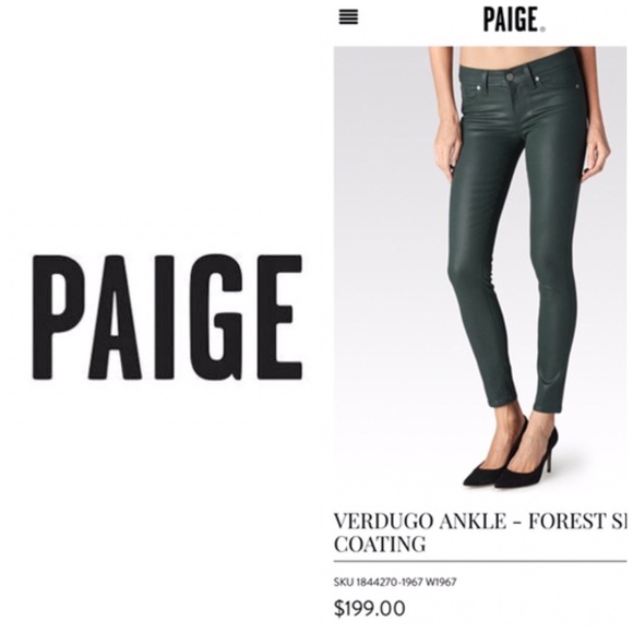 PAIGE Denim - 🚨 Final Sale🚨 Paige Verugo Ankle Jeans